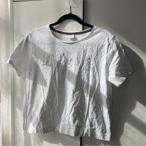 Paul Smith yoga bunnies white tee
